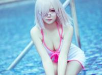 Cosplay福利/玛修·基列萊特cos Cn:肉丝sss