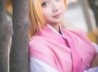 Cosplay福利/可爱兽耳萝莉扮演狐妖小红娘涂山苏苏Cos美女图片