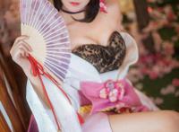 Cosplay福利/绝对领域鳗鱼霏儿镇魔曲夜樱Cosplay古风图片