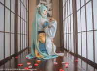 Cosplay福利/Fate/Grand Order白丝萝莉和服清姬同人Cosplay图片