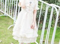 Cosplay福利/波萝社柳侑绮无圣光白丝美少女Cos写真图片