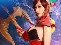 Cosplay福利/王者荣耀虞姬霸王别姬同人Cosplay美女古风图片