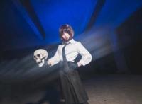 Cosplay福利/漫画文豪野犬女主与谢野晶子制服美女黑丝诱惑Cos图片