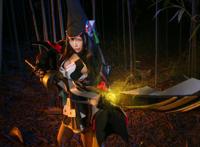 Cosplay福利/绝对领域阴阳师妖刀姬小姐姐大长腿Cosplay福利图