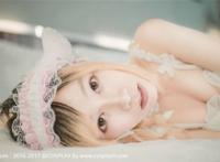 Cosplay福利/二次元美女模特小软白丝Cosplay写真本子福利