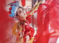 Cosplay福利/一枝骨头Cosplay 王者荣耀虞姬 古风御姐福利