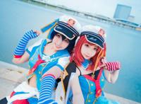 Cosplay福利/萝莉百合园田海未西木野真姬Cosplay