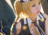 Cosplay福利/少女前线SR-3MP“旋风”Cos巨乳萝莉福利