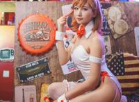 Cosplay福利/Coser雪瞳御坂美琴兔女郎黑丝美腿Cos福利诱惑