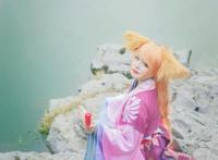 Cosplay福利/百合欧皇子Cos狐妖小红娘涂山苏苏少女足控福利