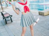 Cosplay福利/Kitaro_绮太郎莫德雷德水手服jk