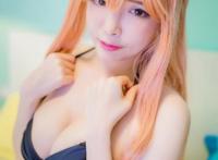 Cosplay福利/二次元美女性感尤物夏小秋cos童颜巨乳福利图片