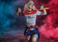 Cosplay福利/性感美女自杀小队哈莉·奎因cosplay福利图片