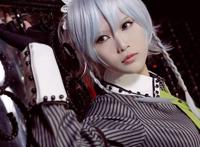 Cosplay福利/OSK39空蝉十六夜咲夜御姐范制服黑丝cosplay福利