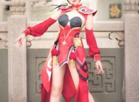 Cosplay福利/霸王别姬王者荣耀虞姬cosplay福利 御姐美腿图片