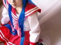 Cosplay福利/幸运星泉此方萝莉水手服cosplay