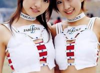 Cosplay福利/赛车女郎短裙写真集锦,美女赛车手cos图片