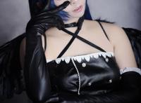 Cosplay福利/萌娘LoveLive!津岛善子吊带皮裙cosplay美女写真