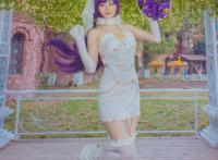Cosplay福利/lovelive东条希婚纱浪漫唯美cos美女图片
