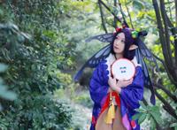 Cosplay福利/阴阳师梦境世界的蝴蝶精cosplay图片