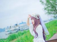 Cosplay福利/清纯美女户外婚纱唯美cosplay美图
