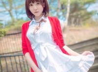 Cosplay福利/路人女主的养成方法加藤惠樱花系列唯美cosplay图片