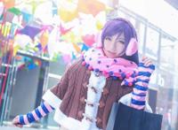 Cosplay福利/冬季美少女《Love Live!》东条希日常唯美Cos