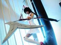 Cosplay福利/巨乳美女啾小妍lol实习护士阿卡丽cosplay场照