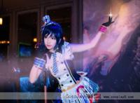 Cosplay福利/Lovelive!园田海未打歌服觉醒Cos萝莉美图
