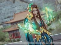 Cosplay福利/性感长腿美女王者荣耀cosplay虞姬美图