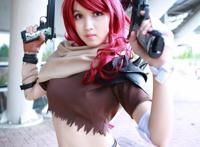 Cosplay福利/韩国美女厄运小姐性感露挤装cosplay