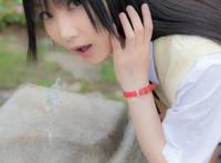 Cosplay福利/白色小内内挑逗宅男视线焦点,莲妹夏日COS福利美图