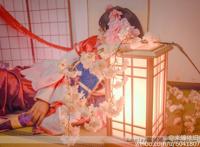 Cosplay福利/小萌妹阴阳师cos樱花妖和服美女图片