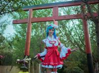 Cosplay福利/气质萌妹王者荣耀大乔同人cosplay美女图片