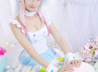 Cosplay福利/色气满满二次元美女马卡龙超级索尼子cosplay图片