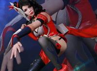 Cosplay福利/王者女英雄Cosplay泳装 王者荣耀cosplay荆轲图片