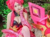 Cosplay福利/王者女英雄Cosplay泳装 王者荣耀孙尚香cosplay图片