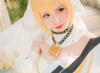 Cosplay福利/ :｡Fate｡: 系列 花嫁尼禄 二破