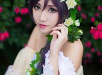 Cosplay福利/【Love live！】童话ver 东条希 长发公主