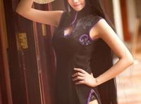 Cosplay福利/【魔法少女小圆】 焰魔 同人旗袍