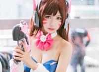 Cosplay福利/dva兔女郎场照