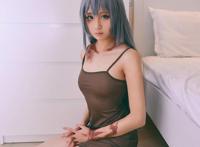 Cosplay福利/与奴隶的生活希尔薇 蕾丝情趣内衣白丝袜无下限cos福利