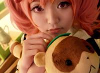 Cosplay福利/天然萌呆闪闪惹人爱,七夜娃娃COS髅髅宫歌留多图片