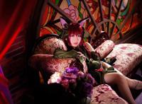 Cosplay福利/东方Project火焰猫燐萝莉旗袍cosplay腿控福利