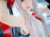 Cosplay福利/彪悍武器娘噬神者艾丽莎美女性感cosplay福利图