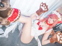 Cosplay福利/FateGrandOrder玉藻喵巨乳美女cosplay私房福利