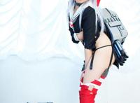 Cosplay福利/舰娘福利舰队Collection天津风巨乳美女Cosplay套图