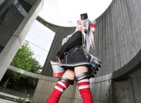 Cosplay福利/舰娘福利舰队Collection天津风巨乳美女Cosplay套图