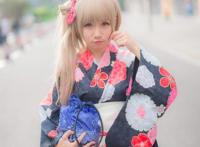 Cosplay福利/cicf南小鸟场照南小鸟萝莉和服cosplay福利