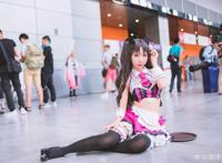 Cosplay福利/女仆远坂凛 场照